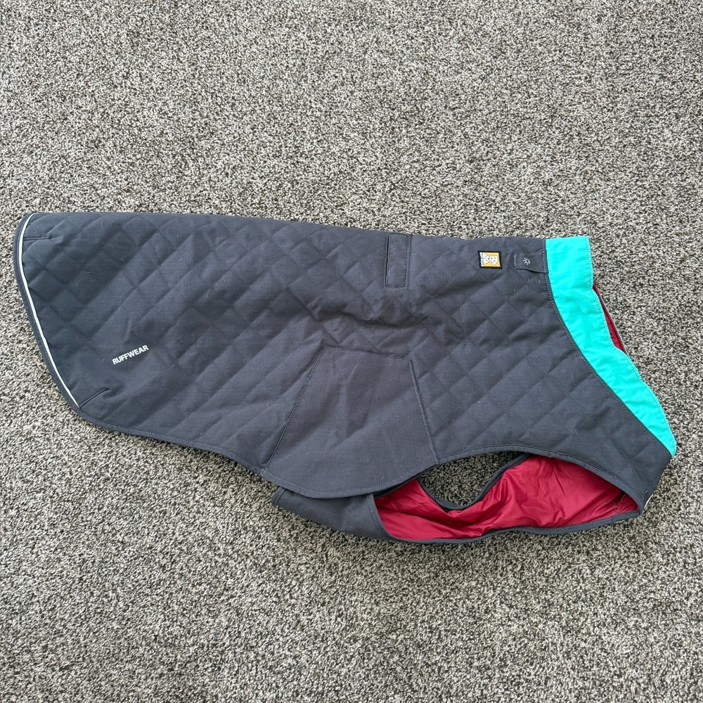 Ruffwear Stumptown Jacket Insulated Dog Coat Jacket XL Twilight Gray EUC